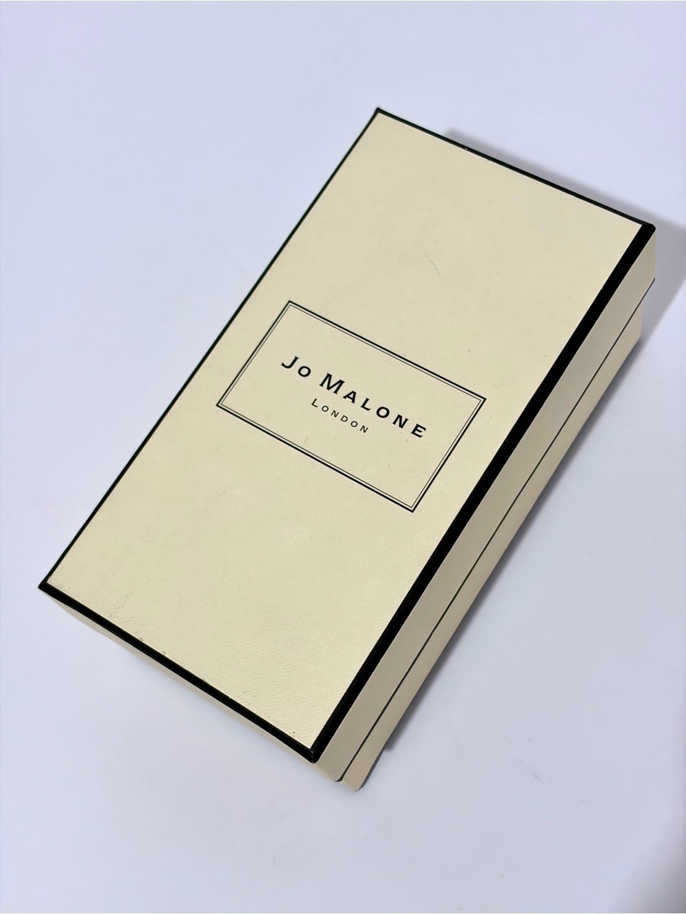 Jo Malone Cream Box with Black Trim